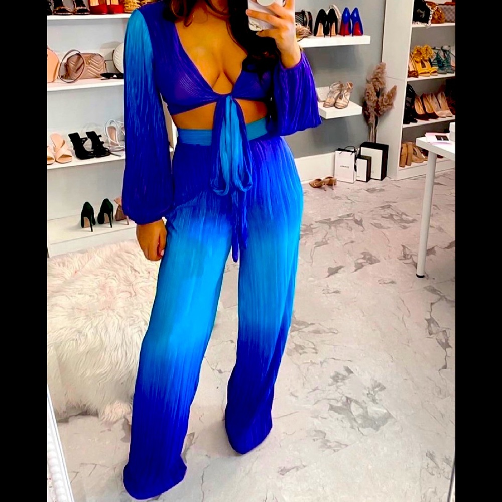 Deep Sea Ombré Two Piece Set